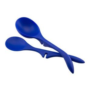 Rachael Ray 2-piece Lazy Tool Set Blue Ladle Spoon